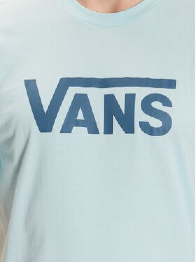 Vans T-Shirt Mn Vans Classic VN000GGG Błękitny Regular Fit