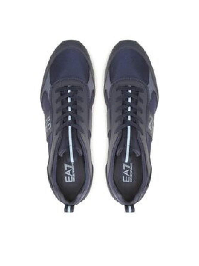 EA7 Emporio Armani Sneakersy X8X027 XK219 S639 Granatowy