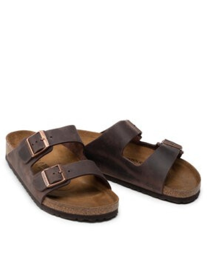 Birkenstock Klapki Arizona Bs 0052531 Brązowy