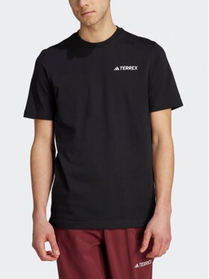 adidas T-Shirt II6060 Czarny Regular Fit