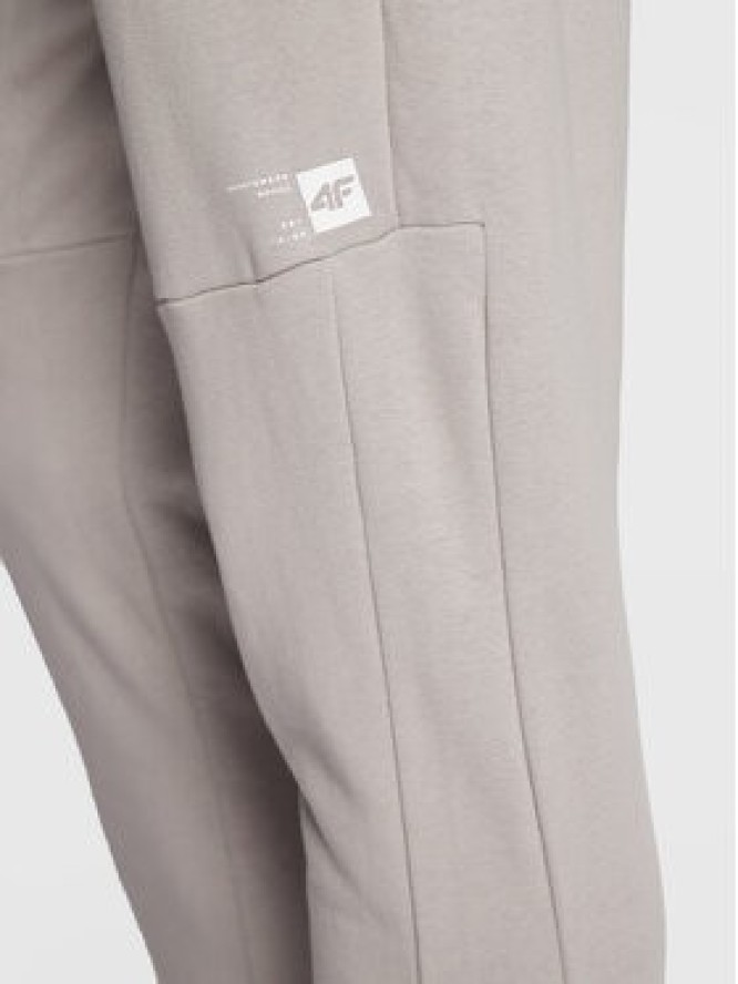 4F Spodnie dresowe H4Z22-SPMD013 Szary Slim Fit