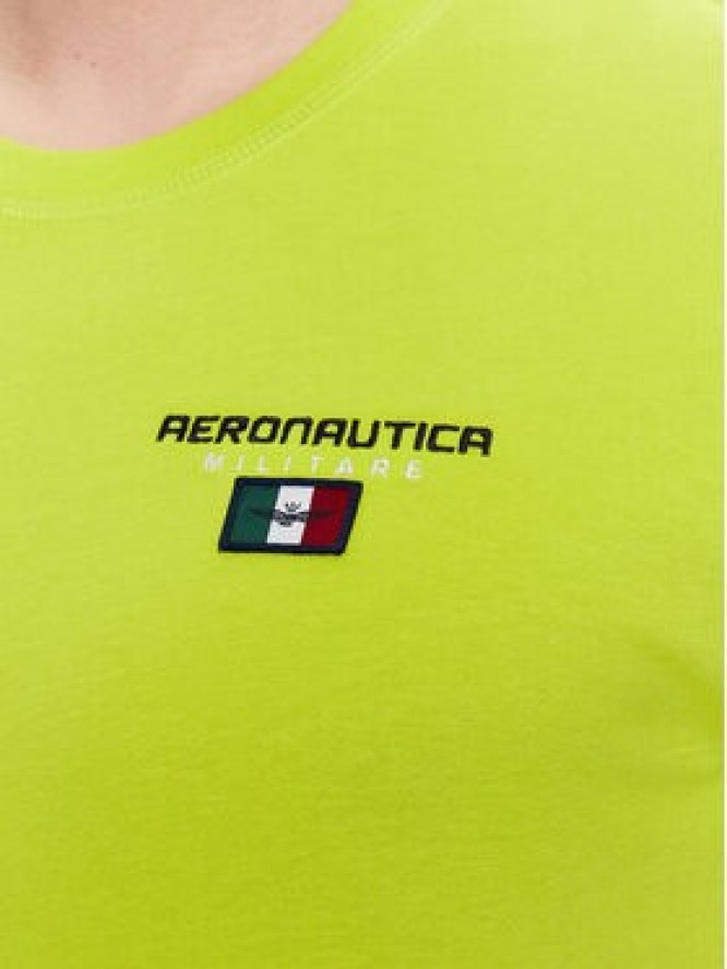 Aeronautica Militare T-Shirt 231TS2068J602 Zielony Regular Fit