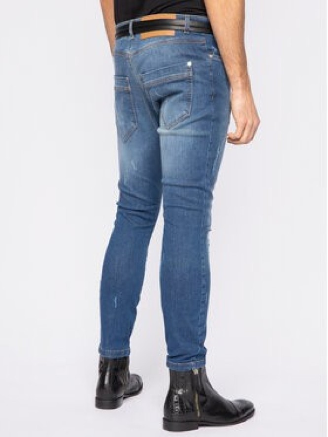 Rage Age Jeansy Regular Fit Rageshow 2 Granatowy Slim Fit