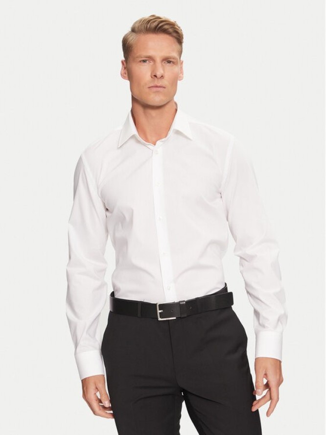 Boss Koszula H-Hank-Kent-C1-214 50469345 Biały Slim Fit