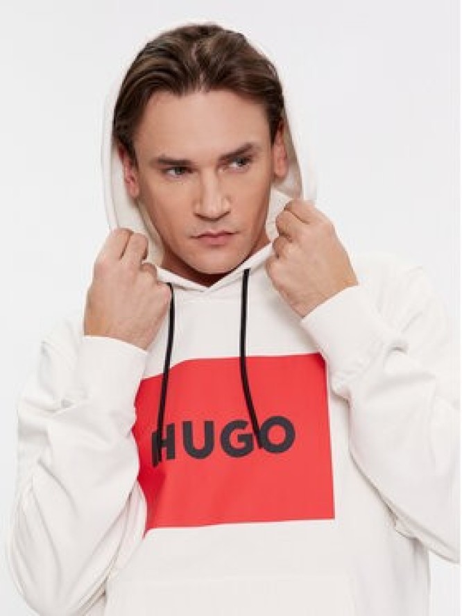 Hugo Bluza Duratschi223 50473168 Écru Regular Fit