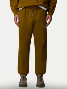 The North Face Spodnie dresowe Essential NF0A8A6J Zielony Relaxed Fit