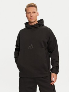 adidas Bluza Z.N.E. JE7537 Czarny Loose Fit