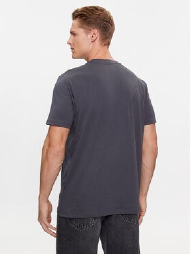 Lee T-Shirt 112342480 Granatowy Regular Fit