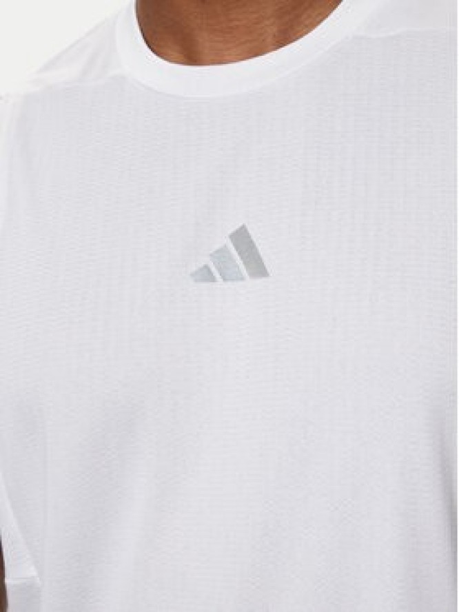 adidas Koszulka techniczna Designed for Training IS3709 Biały Regular Fit