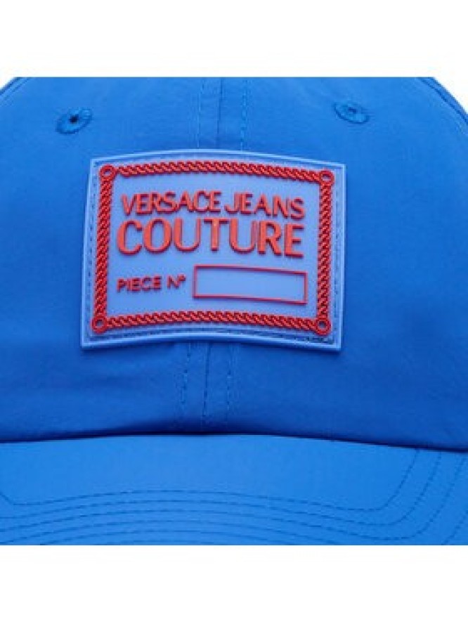 Versace Jeans Couture Czapka z daszkiem 74YAZK15 Granatowy