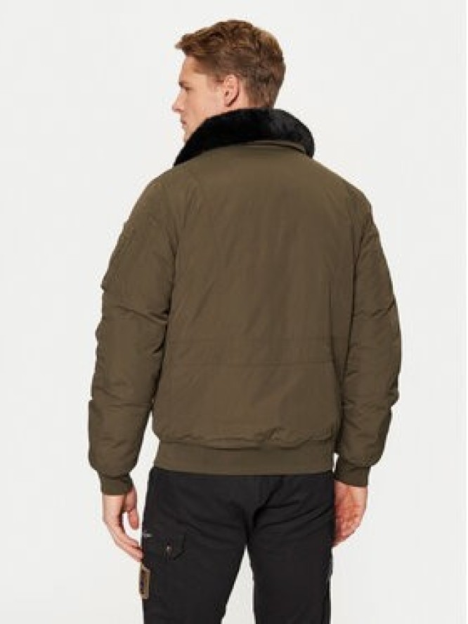 Aeronautica Militare Kurtka bomber 242AB2106CT3151 Khaki Regular Fit