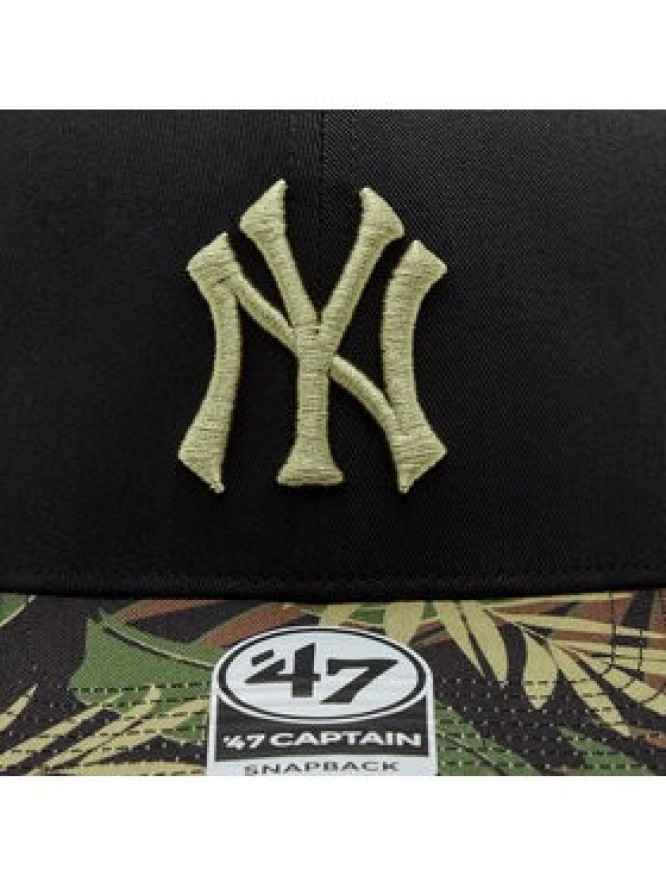 47 Brand Czapka z daszkiem Mlb New York Yankees Tropic Pop Tt 47 Captain B-TPCCP17CTP-BK Czarny