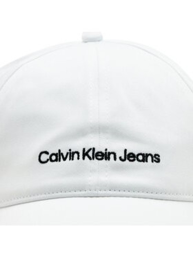 Calvin Klein Jeans Czapka z daszkiem Institutional K50K510062 Biały