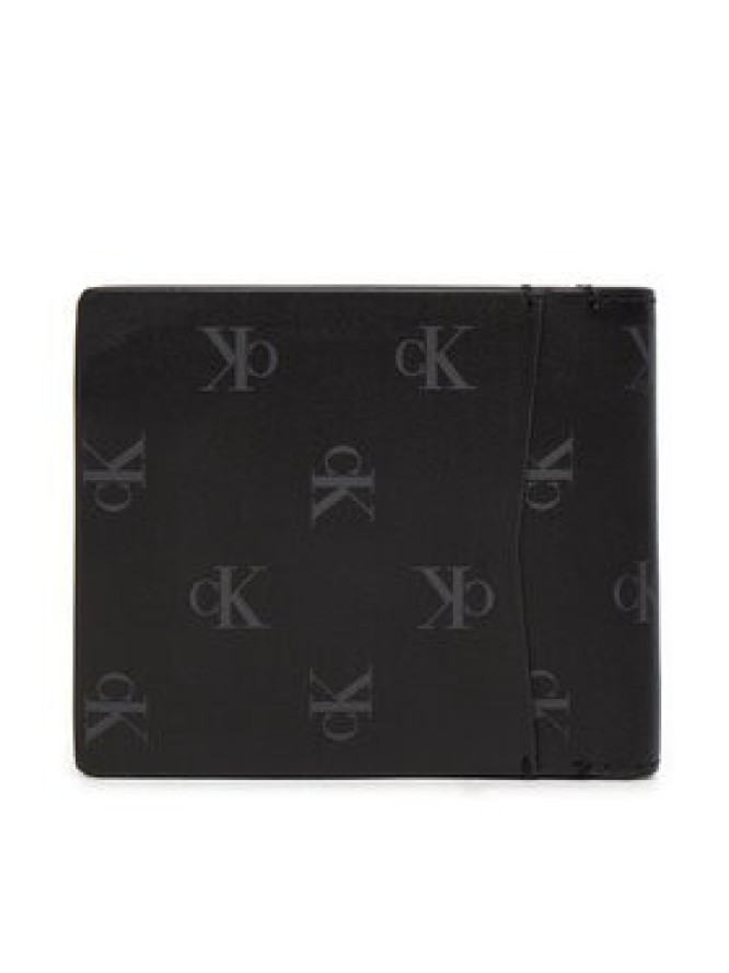 Calvin Klein Jeans Duży Portfel Męski Aop Bifold W/Coin K50K512586 Czarny