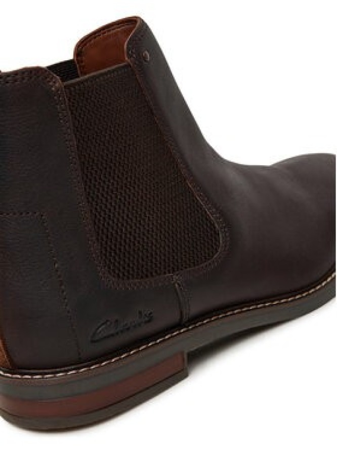 Clarks Sztyblety Jaxen Easy 26179435 Brązowy