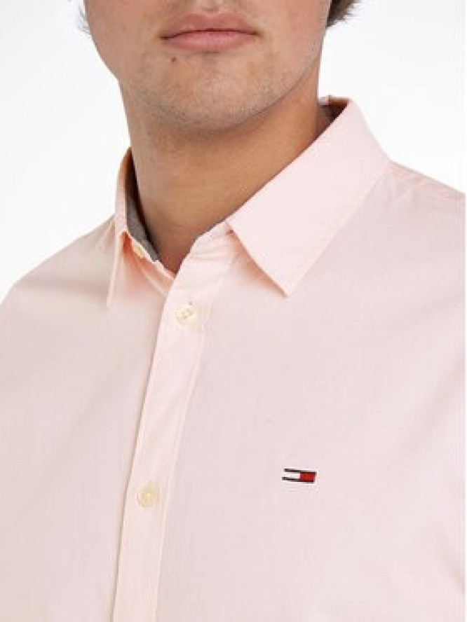 Tommy Jeans Koszula DM0DM15408 Różowy Classic Fit