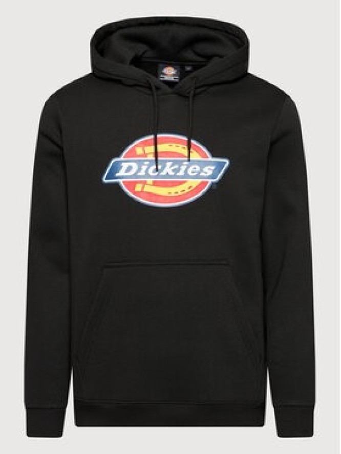 Dickies Bluza Icon Logo DK0A4XCBBLK Czarny Regular Fit