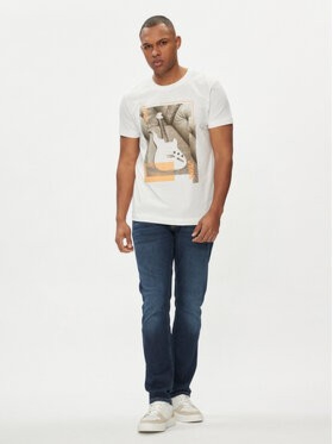 JOOP! Jeans T-Shirt 50Darvin 30042426 Beżowy Modern Fit