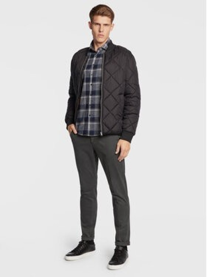 Lindbergh Koszula 30-203386 Granatowy Slim Fit