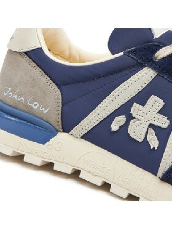 Premiata Sneakersy Johnlow VAR 6796G Granatowy