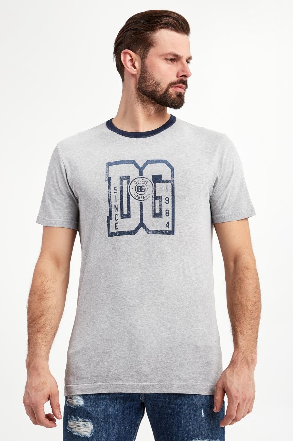 T-shirt męski z logo DOLCE & GABBANA