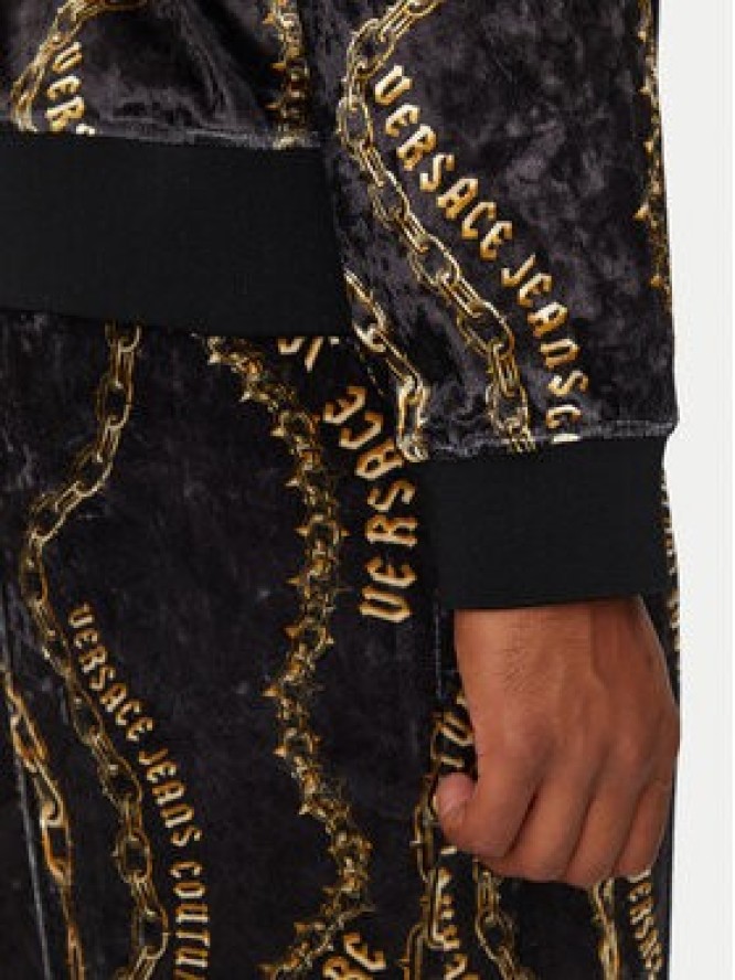 Versace Jeans Couture Bluza 77GAI300 JS367 Czarny Regular Fit