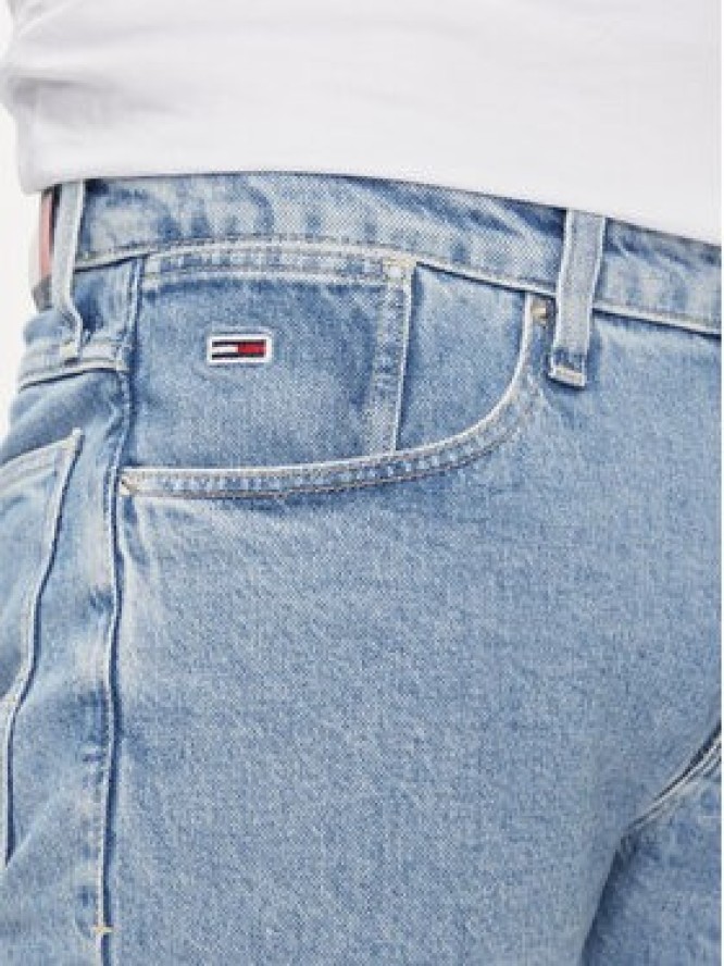Tommy Jeans Szorty jeansowe Ronnie DM0DM19154 Niebieski Slim Fit