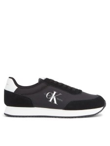 Calvin Klein Jeans Sneakersy Retro Runner Su-Ny Mono YM0YM00746 Czarny