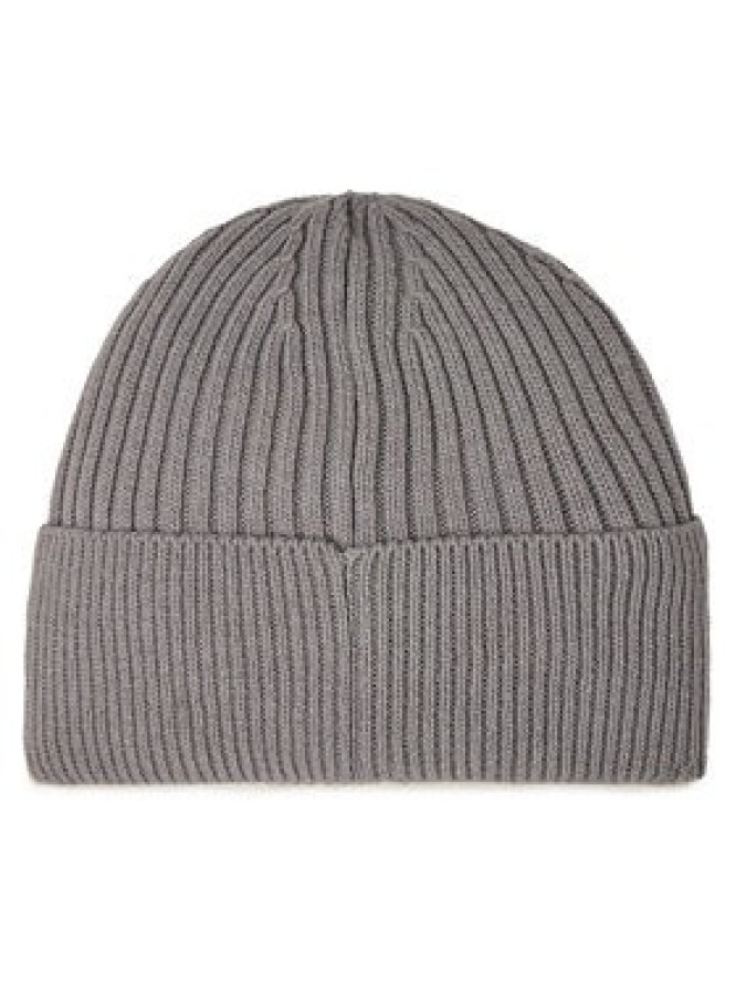 Calvin Klein Czapka Tonal Rubber Patch Beanie K50K511291 Srebrny