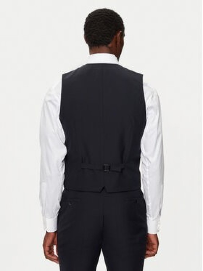 KARL LAGERFELD Garnitur 115244 544008 Granatowy Slim Fit