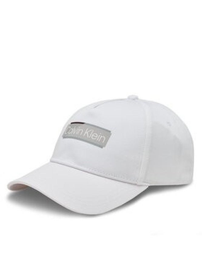 Calvin Klein Czapka z daszkiem Layerd Logo Bb Cap K50K510970 Biały