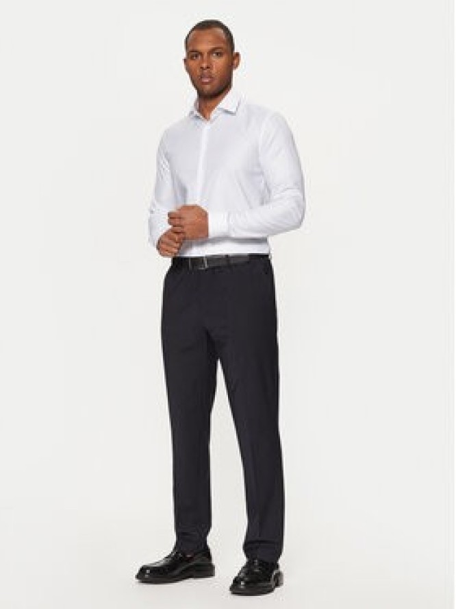 Calvin Klein Koszula K10K113855 Biały Slim Fit