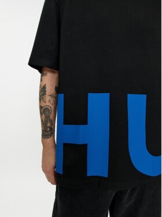 Hugo T-Shirt Nannavaro 50509840 Czarny Oversize