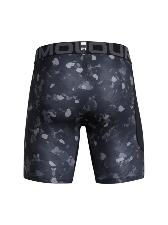 Spodenki treningowe męskie Under Armour UA Hg Armour Prtd Comp Sts - czarne