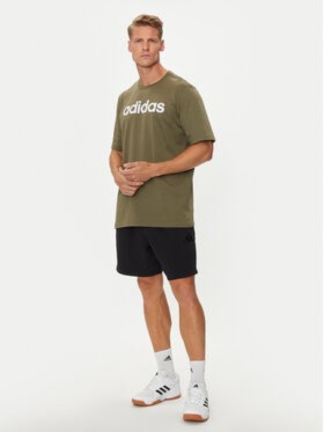 adidas Szorty sportowe ALL SZN French IX1247 Czarny Regular Fit