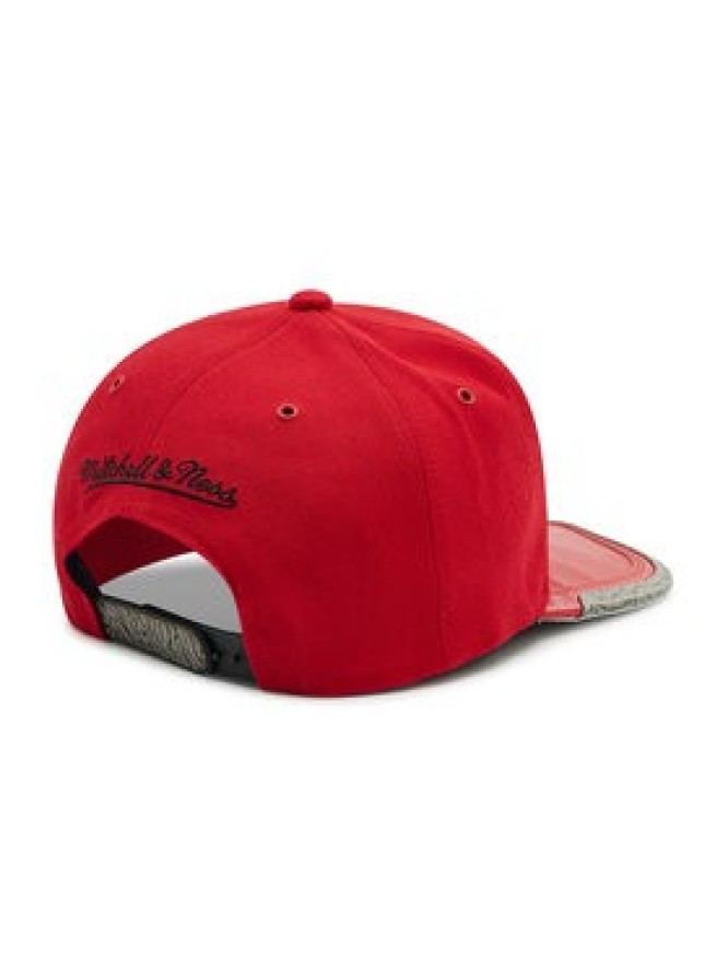 Mitchell & Ness Czapka z daszkiem 6HSSMM19505 Czerwony