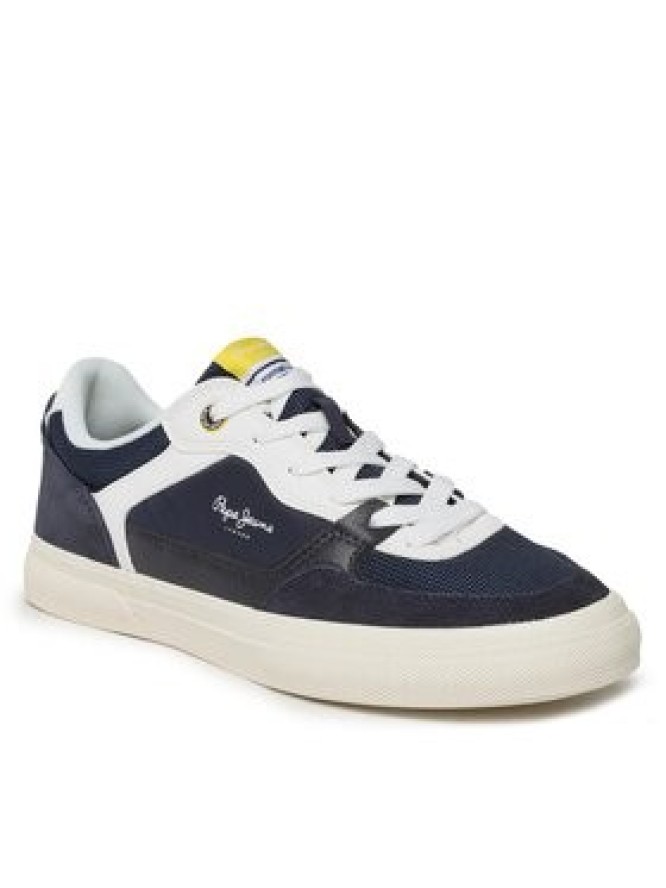 Pepe Jeans Sneakersy Kenton Master Mesh PMS30905 Granatowy