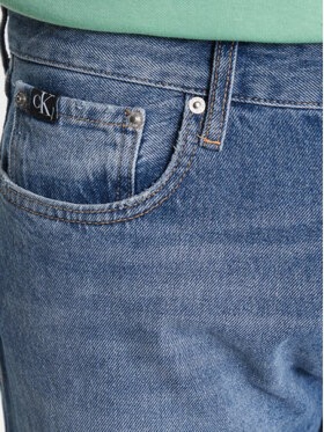 Calvin Klein Jeans Jeansy J30J323341 Niebieski Regular Fit