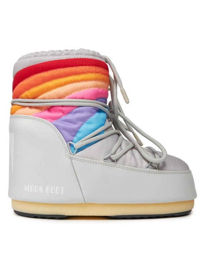 Moon Boot Śniegowce Low Rainbow 14094300001 Szary