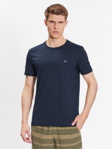 Quiksilver T-Shirt Essentials EQYKT04092 Granatowy Regular Fit