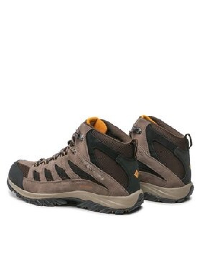 Columbia Trekkingi Crestwood Mid Waterproof BM5371 Brązowy