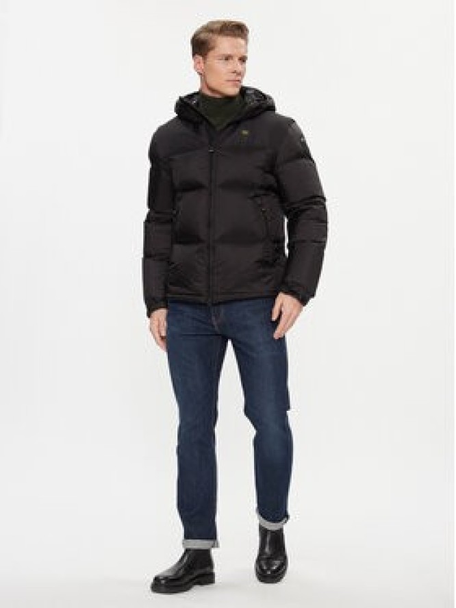 Blauer Kurtka puchowa 23WBLUC03010 Czarny Regular Fit