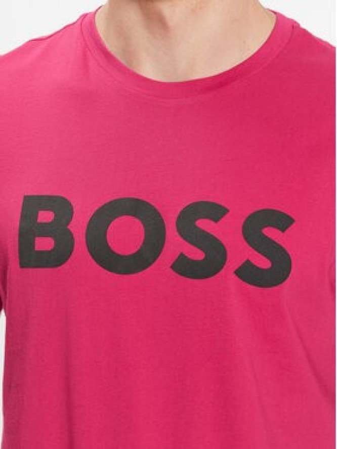 Boss T-Shirt 50481923 Różowy Regular Fit