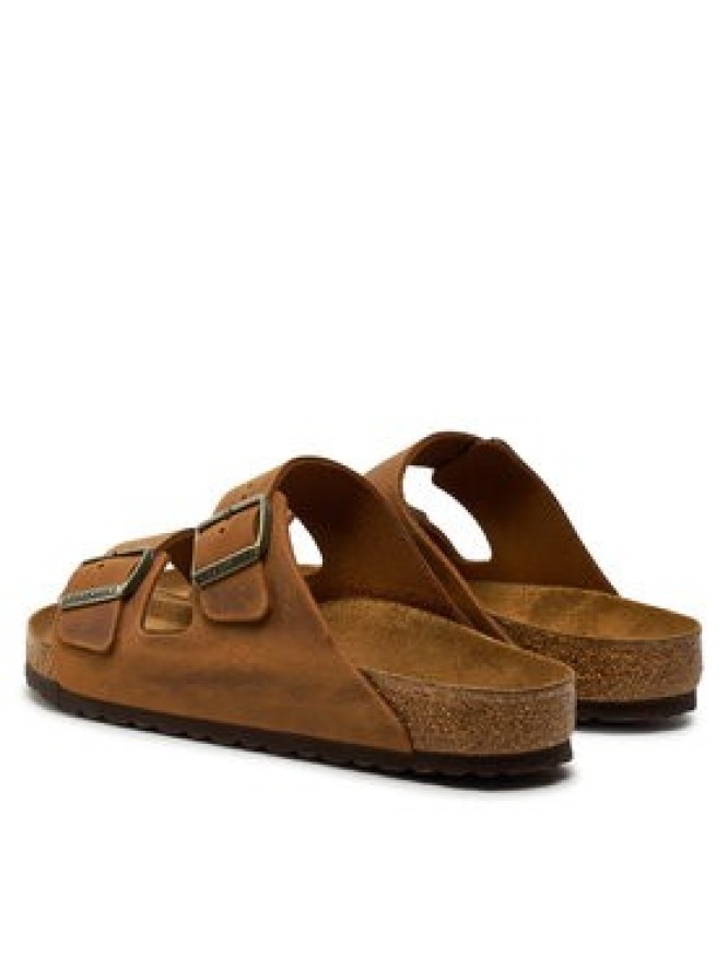 Birkenstock Klapki Arizona Leoi 1028272 Brązowy