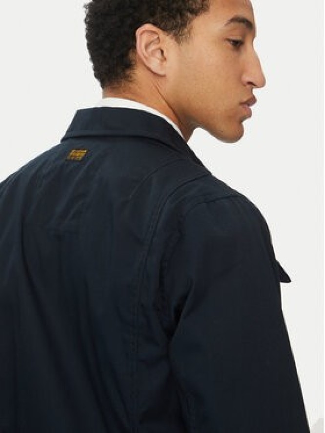 G-Star Raw Kurtka przejściowa 4 Pkt Overshirt D26429-D967 C742 Granatowy Slim Fit