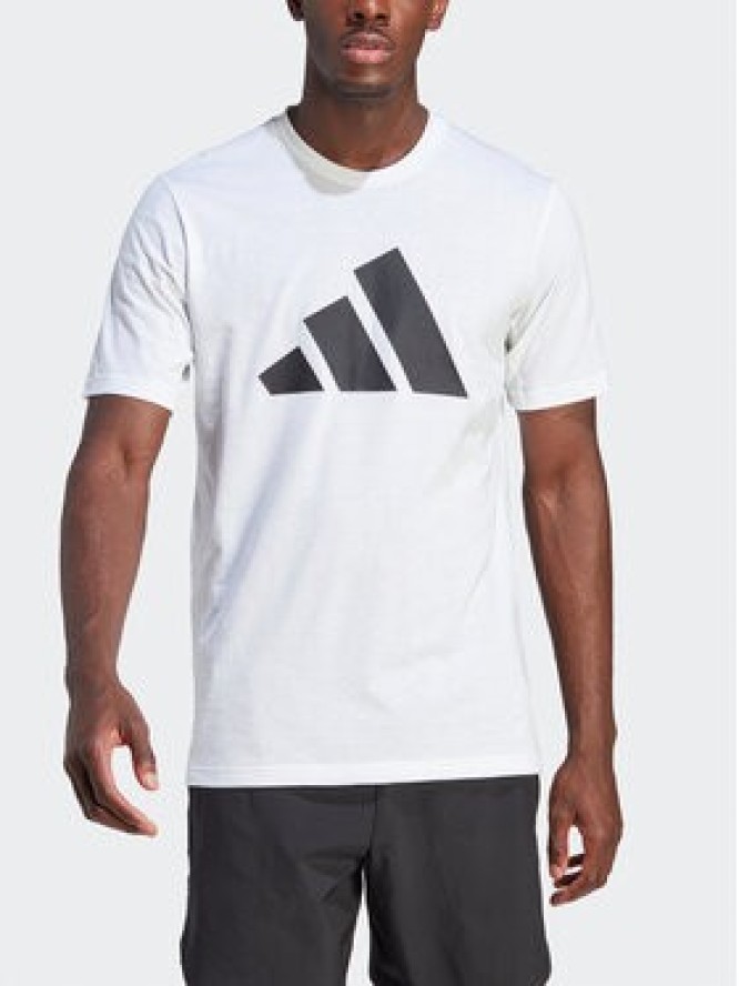 adidas T-Shirt Train Essentials Feelready Logo Training IM4373 Biały Regular Fit