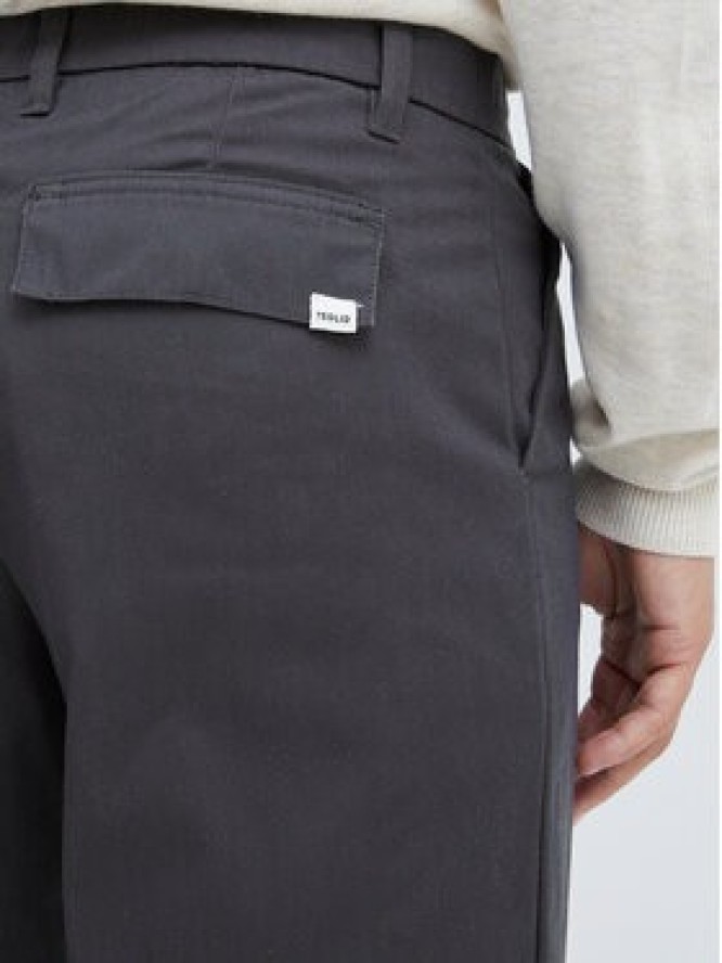 Solid Spodnie materiałowe 21107039 Szary Relaxed Fit