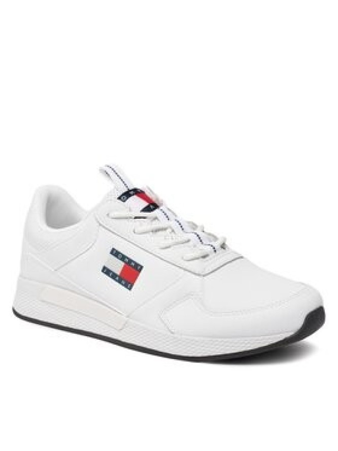 Tommy Jeans Sneakersy Tommy Jeans Flexi Runner EM0EM01409 Biały