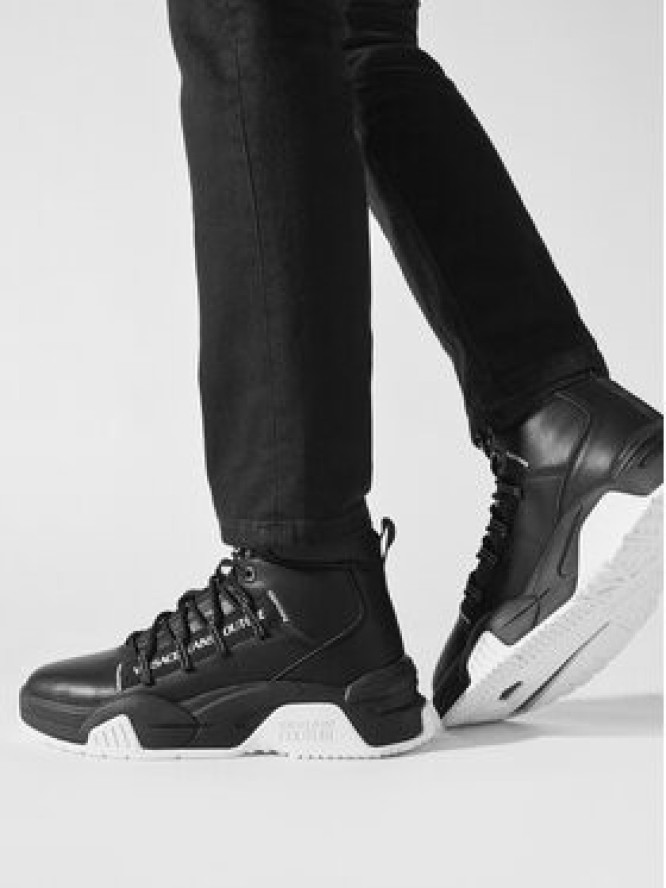 Versace Jeans Couture Sneakersy 75YA3SFA Czarny