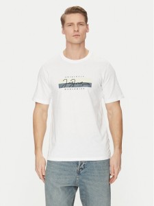 Jack&Jones T-Shirt Frederiksberg 12278266 Biały Regular Fit